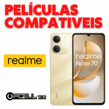 Películas compatíveis com Realme Note 70 smartphone