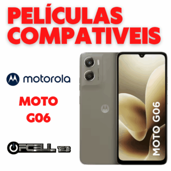 Películas compatíveis com Moto G06 smartphone