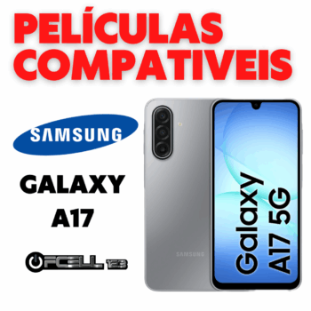 Películas compatíveis com samsung A17 smartphone