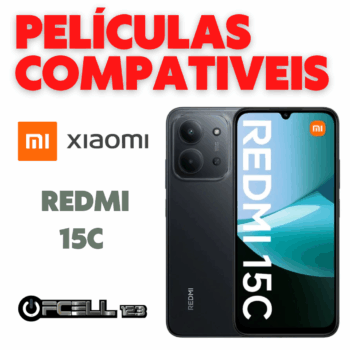Películas compatíveis com Redmi 15C smartphone