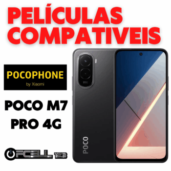 Películas compatíveis com Poco M7 pro 4g smartphone