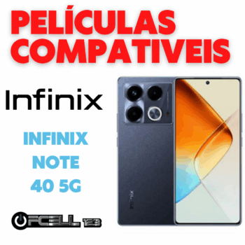 Películas compatíveis com Infinix note 40 5g smartphone