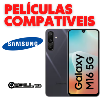 Películas compatíveis com Samsung M16 smartphone