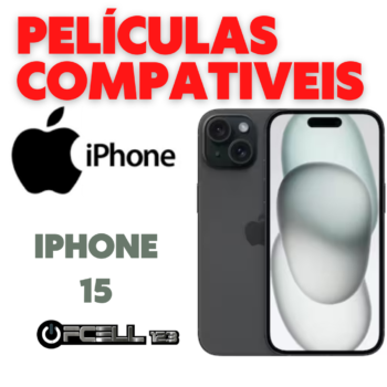 Películas compatíveis com Iphone 15 smartphone