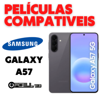 Películas compatíveis com Samsung A57 smartphone