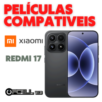 Películas compatíveis com Xiomi Redmi 17 smartphone