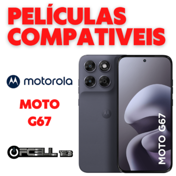 Películas compatíveis com Motorola moto G67 smartphone