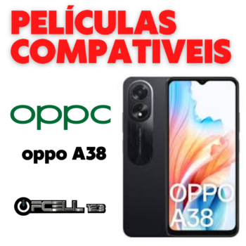Películas compatíveis com Oppo A38 smartphone