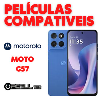 Películas compatíveis com Motorola G57 smartphone