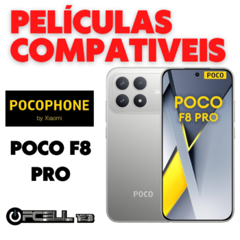 Películas compatíveis com Poco F8 pro smartphone