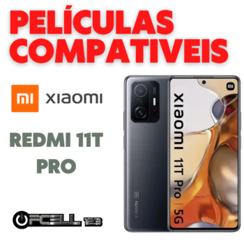 Películas compatíveis com Xiomi Redmi MI 11T Pro  smartphone