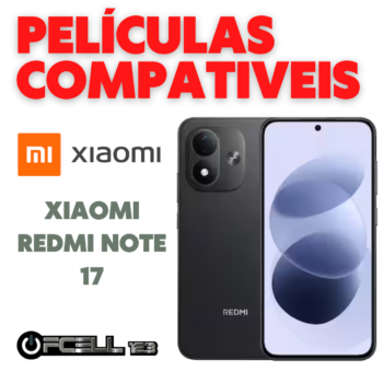 Películas compatíveis com xiome redmi note 17 smartphone