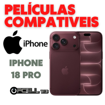 Películas compatíveis com Iphone 18 pro smartphone
